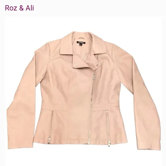 Roz & Ali faux leather jacket - Picture 14 of 14